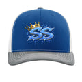 Royal/ White/ Heather Grey - 112 - FRONT