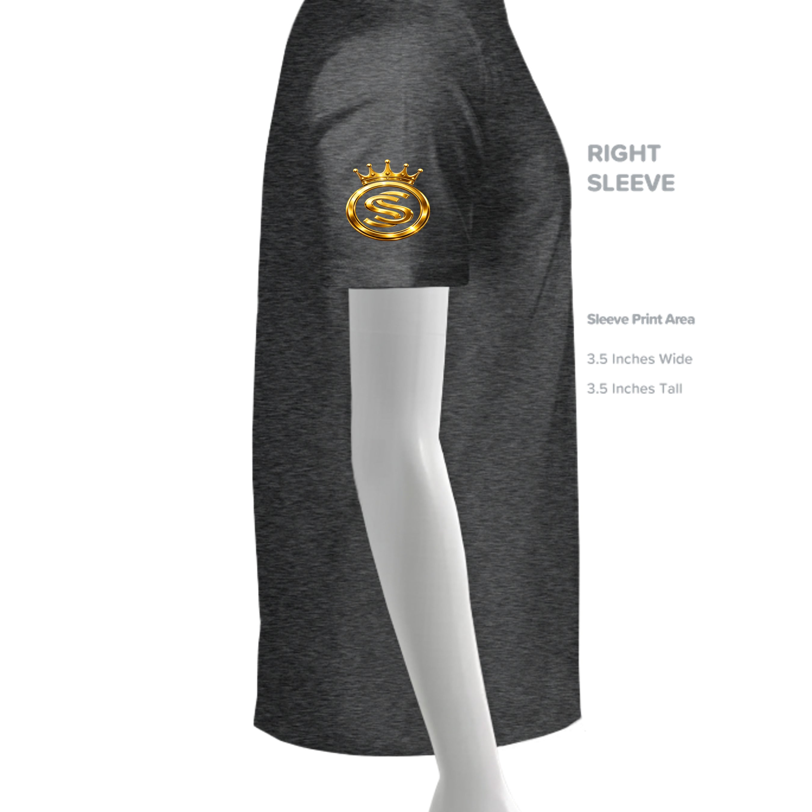 DARK HEATHER - G200 - SLEEVE_RIGHT